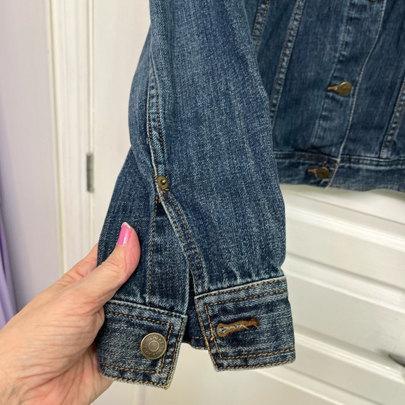 Women’s LRL Lauren Jeans Co Ralph Lauren Button Down Jeans Jacket Size M - Picture 3 of 10